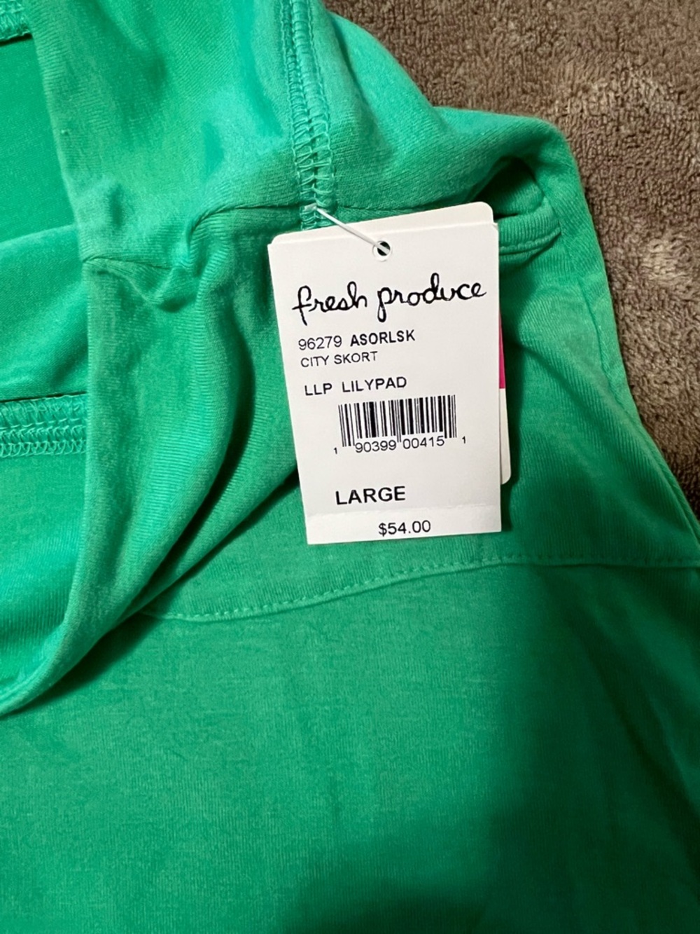 fresh produce Kelly Green Active Skirt